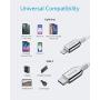 Anker USB C to Lightning Cable Powerline+ III(6 ft, Silver) [MFi Certified] Lightning Cable for iPhone 11/11 Pro Max/X/XS/XR/XS Max / 8 Plus, Supports Power Delivery