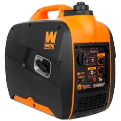 WEN 56225i 2250-Watt Gas Powered Portable Inverter Generator with Fuel Shut-Off, CARB Compliant