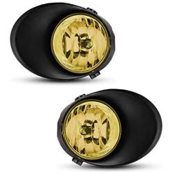 AUTOWIKI Fog Lights fits for 2007-2013 Toyota Tundra (w/Metal Bumper Only) 2PCS OEM Replacement Fog Lights with Switch and Wiring Harness