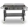 PIT BOSS PB757GD 4 Burner LP Gas Griddle, 4. 7mm Thick pre-Seasoned top, Black