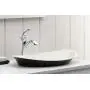 KOHLER Devonshire K-193-4-BN Single Handle Single Hole or Centerset Bathroom Faucet with Metal Drain Assembly in Brushed Nickel