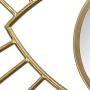 Stratton Home Décor Stratton Home Decor Gold Metal Eye Wall Mirror