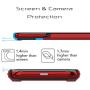 Luvvitt Ultra Armor Case Designed for iPhone 11 2019 with Removable Metal Plate for Magnetic Holder (car Phone Mount Cradle is not Included) for Apple iPhone XI 11 6.1 inch Screen - Red