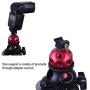 iShoot Multifunctional All Metal Magic Ball with 14 x 3/8'' Screw Hole for Camera Tripod Head Studio Flash Light Stand Adapter Screw (1 x Magic Ball + 3 x 3/8'' Screws)