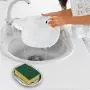 Stainless Steel Soap Dish Durable for Many Years, Brushed Metal Soap Holder with Draining Tray for Bathroom Shower, Bathtub, Kitchen Sink (2-pack)
