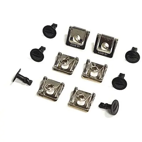 1/4 Turn Quick Release Engine Undertray Cover Metal Screws Bolts & Clips 6 Sets for most German Cars 1/4 Turn Quick Release Engine Undertray Cover Metal Screws Bolts & Clips 6 Sets for most German Cars