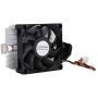 Vbestlife 12V CPU Cooling Fan, Extruded Aluminum Heatsink CPU Cooler Hydraulic Bearing 2200RPM High Speed 7015 Silent Fan for AMD