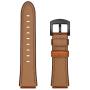 EloBeth 44mm Band Case Compatible with Apple Watch Band 44mm Series 6/5/4 & Apple Watch SE 44mm Bands, Genuine Leather Bands & Metal/PC Protective Case for iWatch Series 6/5/4/SE 44mm (Brown/Black)