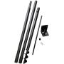 Squirrel Stopper Universal Pole Kit, Great for Bird Houses and Bird