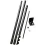 Squirrel Stopper Universal Pole Kit, Great for Bird Houses and Bird Squirrel Stopper Universal Pole Kit, Great for Bird Houses and Bird