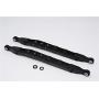Axial SMT10 Grave Digger (AX90055) Upgrade Parts Aluminum Front/Rear Lower Chassis Link Parts - 1Pr Set Black