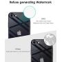 DTTO Compatible with iPhone SE Case 2020, Clear Soft TPU Cover Case [Lightening Series] with Metal Luster Edge for iPhone 7/8/SE 2020, 4.7 inch, Black