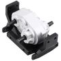 Gearbox Transfer Case with Mount, Metal Transfer Case Upgrade Components Parts with Mount Compatible with SCX10 / D90 1/10 RC Crawler Car