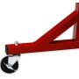 Simple Houseware Commercial Z Base Garment Rack, Red