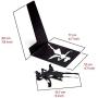 Artori Design Book Ends - Black Metal Superhero Bookend - Unique Gifts for Women - Cool Heroine Book Stopper - Book Holder for Girls - Feminist Gift - Supergal Book End - Metal Decor for Book Lovers