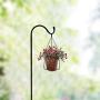 Urban Deco 36.5 Shepherds Hook Premium Metal Rust Resistant Pack of 4 Shepherd Hooks for Hanging Christmas Light Lantern, Bird Feeder, Solar Lights, Mason Jars, Wedding Flower Baskets, Plant Basket