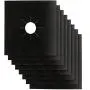 Stove Burner Covers - Gas Stove Protectors Black 0.2mm Double Thickness, Reusable, Non-Stick, Fast Clean Liners for Kitchen/Cooking. Size 10.6'' x 10.6'' BPA Free(8 Packs) Stove Burner Covers - Gas Stove Protectors Black 0.2mm Double Thickness, Reusable, Non-Stick, Fast Clean Liners for Kitchen/Cooking. Size 10.6'' x 10.6'' BPA Free(8 Packs)