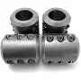 Universal Fabrication Connector Tube weld Clamp Bolt On 1-1/4'' (4) Universal Fabrication Connector Tube weld Clamp Bolt On 1-1/4'' (4)