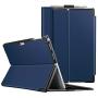 Fintie Case for Microsoft Surface Pro 7 Compatible with Surface Pro 6 / Surface Pro 5 12.3 Inch Tablet, Hard Shell Slim Portfolio Cover Work with Type Cover Keyboard, Navy