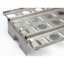 Hongso SPB571-2 Stainless Steel BBQ Gas Grill Heat Plate, Heat Shield for Lynx L27 Models (16 7/8'' x 9 1/2'')