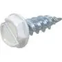 Hillman 35263 White Painted Hex Washer-Head Self-Piercing Screws (#7 x 1/2'') - 100 Pieces Hillman 35263 White Painted Hex Washer-Head Self-Piercing Screws (#7 x 1/2'') - 100 Pieces