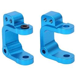 RC Aluminum Alloy Hub Knuckle Arm Spare Parts Fit for 1-10 ECX 2 Wheel Drive RC Car Accessory (Blue ECX334001B)