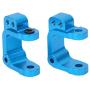RC Aluminum Alloy Hub Knuckle Arm Spare Parts Fit for 1-10 ECX 2 Wheel Drive RC Car Accessory (Blue ECX334001B)