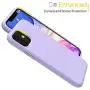 Miracase Liquid Silicone Case Compatible with iPhone 11 6.1 inch(2019), Gel Rubber Full Body Protection Shockproof Cover Case Drop Protection Case (Light Purple)