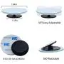 LivTee Blind Spot Mirror, 2'' Round HD Glass Frameless Convex Rear View Mirror with wide angle Adjustable Stick for Cars SUV and Trucks, Pack of 2 LivTee Blind Spot Mirror, 2'' Round HD Glass Frameless Convex Rear View Mirror with wide angle Adjustable Stick for Cars SUV and Trucks, Pack of 2