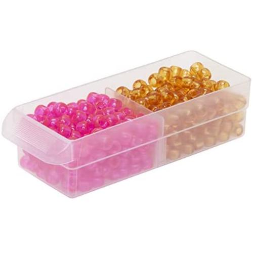 Akro-Mils 40716 Width Dividers for Plastic Storage Hardware and Craft Cabinet Small Drawers, (16-Pack), Clear