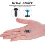 GoolRC 2pcs Metal Drive Shaft Universal Drive Joint for WLtoys K979 K989 K999 1/28 RC Car Parts Replacement