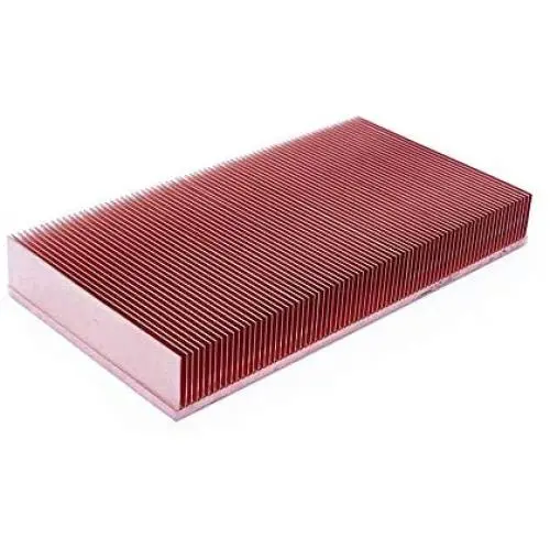 150x80x20mm Pure Copper Heatsink Radiator Skiving Fin Heat Sink for Electronic Chip LED Power Amplifier Cooling Cooler