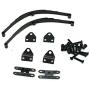 RC-FAST Black 1 Set Leaf Springs Set HighLift Chassis for D90 1/10 RC Crawler Car Upgrade Parts