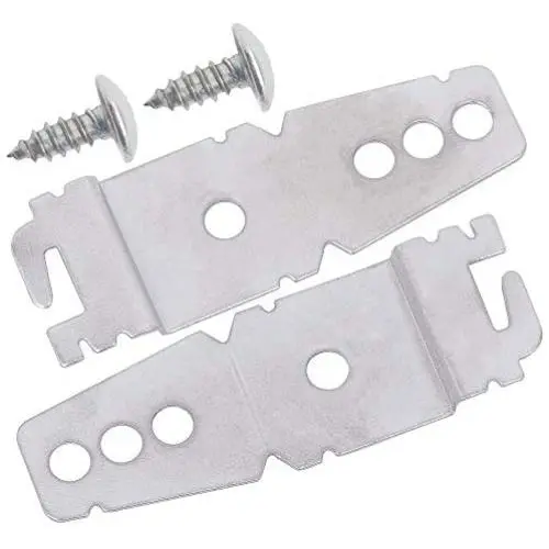 Ultra Durable 8269145 Undercounter Dishwasher Mounting Bracket Replacement part by Blue Stars - Exact Fit for Kenmore Whirlpool KitchenAid Dishwashers - Replaces WP8269145 AP3039168 - PACK OF 2