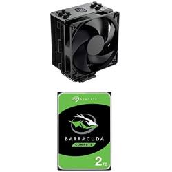 Cooler Master Hyper 212 Black Edition CPU Air Coolor & Seagate Barracuda 2TB Internal Hard Drive HDD – 3.5 Inch SATA 6Gb/s 7200 RPM 256MB Cache 3.5-Inch – Frustration Free Packaging (ST2000DM008)