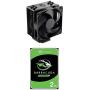 Cooler Master Hyper 212 Black Edition CPU Air Coolor & Seagate Barracuda 2TB Internal Hard Drive HDD – 3.5 Inch SATA 6Gb/s 7200 RPM 256MB Cache 3.5-Inch – Frustration Free Packaging (ST2000DM008)
