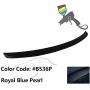 IKON MOTORSPORTS Trunk Spoiler Compatible With 2008-2012 Honda Accord Coupe 2-Door, Factory Style Painted #B536P Royal Blue Pearl ABS Rear Wing