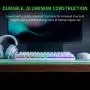 Razer Huntsman Mini 60% Gaming Keyboard: Fastest Keyboard Switches Ever - Clicky Optical Switches - Chroma RGB Lighting - PBT Keycaps - Onboard Memory - Mercury White Razer Huntsman Mini 60% Gaming Keyboard: Fastest Keyboard Switches Ever - Clicky Optical Switches - Chroma RGB Lighting - PBT Keycaps - Onboard Memory - Mercury White