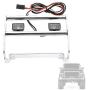 RC Car Metal Bumper with LED Upgrade Parts for TRX4 Bronco 82046-4 Car Part Accessory