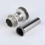 ESFORT Bathroom Sink Drain, Vessel Pop Up Sink Drain with Overflow, Brushed Nickel ESFORT Bathroom Sink Drain, Vessel Pop Up Sink Drain with Overflow, Brushed Nickel