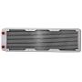 Richer-R Aluminum Radiator,White Heatsink Cooler Cooling Kit,Heat Sink Computer Water Cooling Liquid Heat Exchanger(360mm)