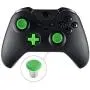 eXtremeRate 8 in 1 Green Metal Magnetic Thumbsticks Analog Joysticks for Xbox One, Xbox One Elite, Xbox One S, Xbox Series X, PS4 Slim, PS4 Pro, PS4 Controller with T8H Cross Screwdrivers