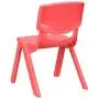 Flash Furniture Red Plastic Stackable School Chair with 10.5 Seat Height Flash Furniture Red Plastic Stackable School Chair with 10.5 Seat Height