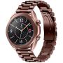Kartice Bands Compatible with Galaxy Watch Active 2 44mm Bands Galaxy Watch 3 41mm Bands 20mm Solid Stainless Steel Metal Band for Galaxy Active 2 40mm Band (Bronze)