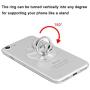 Maviss Diary 2 Pcs Ring Stand Holder Transparent Cat Universal 360 Degree Rotating Phone Metal Buckle Tablet Finger Grip Kickstand for All Phones Tablets - Sliver & Rose Gold
