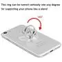 Maviss Diary 2 Pcs Ring Stand Holder Transparent Cat Universal 360 Degree Rotating Phone Metal Buckle Tablet Finger Grip Kickstand for All Phones Tablets - Sliver & Rose Gold