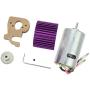 F Fityle Upgrade Kit Spare Parts for 1:12 WLtoys 124018 124019 Motor Mount 27T Gear Heatsink RC Car Assembly Replacement Accessories - Purple