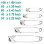 Mr. Pen- Safety Pins, Safety Pins Assorted, 300 Pack, Assorted Safety Pins, Safety Pin, Small Safety Pins, Safety Pins Bulk, Large Safety Pins, Safety Pins for Clothes