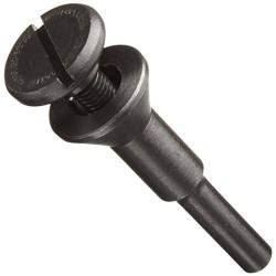 Weiler 56490 Mounting Mandrel For Cut-Off Wheels W/3/8'' Arbor Hole, 1/4'' Stem