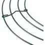 Tatuo 5 Pieces Metal Wreath Frame Ring Round DIY Macrame Floral Crafts Wire Wreath Form Christmas Decoration Door Craft (Deep Green, 16 Inch, 14 Inch, 12 Inch, 8 Inch)